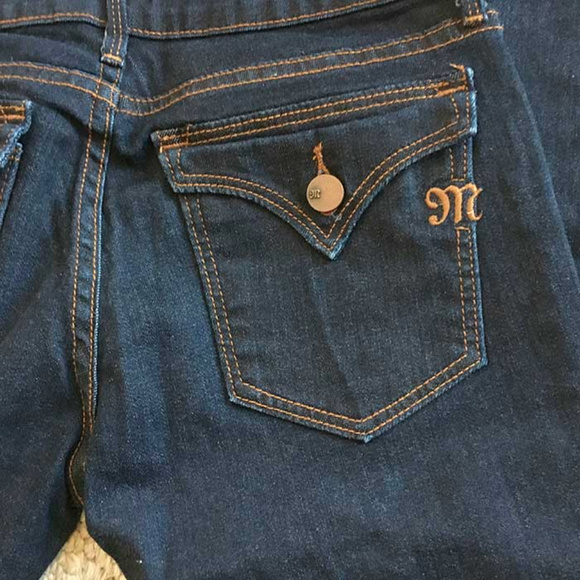 Miss Me Denim - Miss Me boot cut jeans pocket flaps size 28